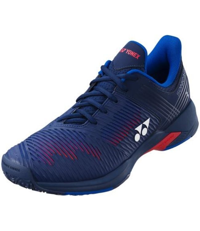 Yonex Power Cushion SONICAGE 2 Wide - Navy/Red