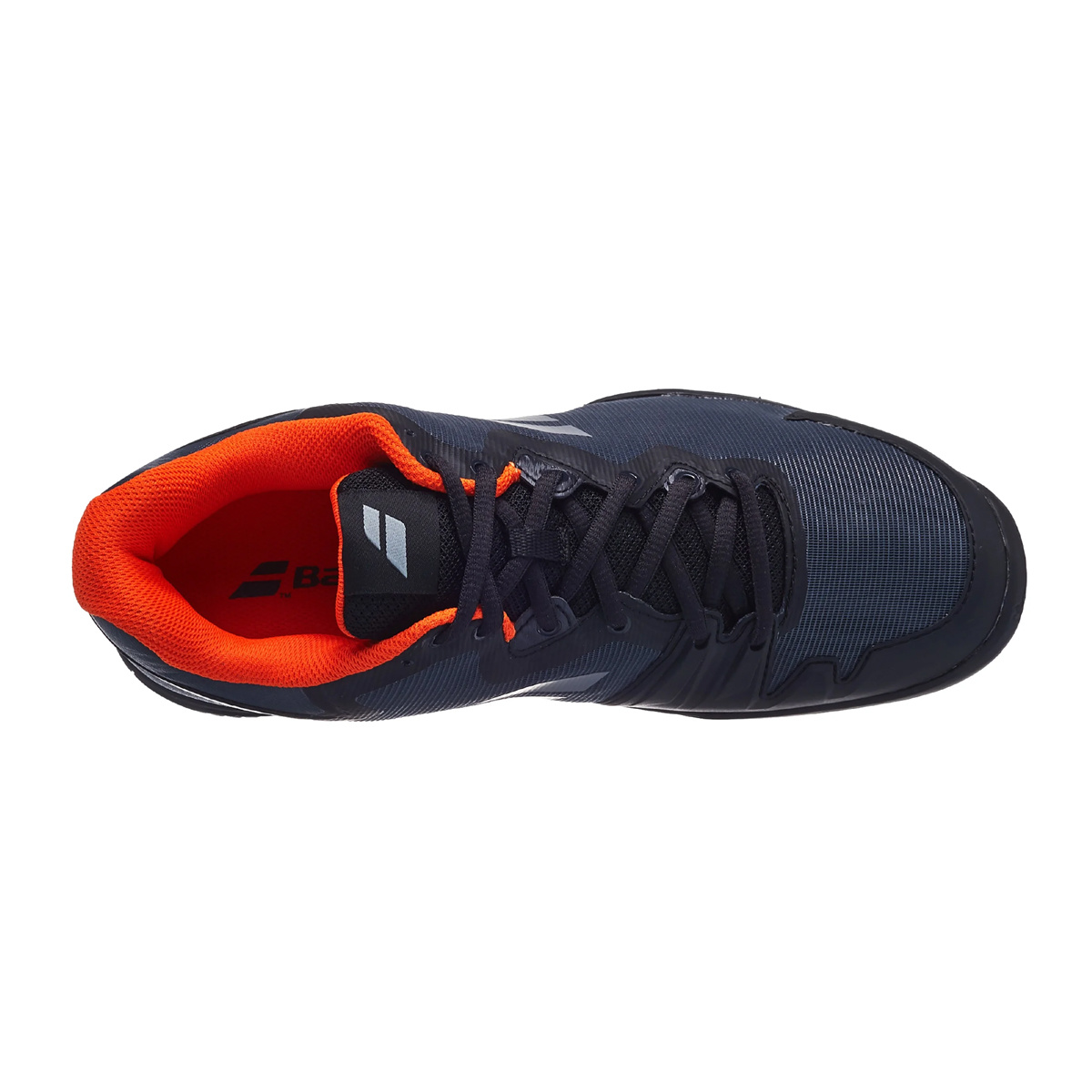 Babolat SFX3 AC Men's Tennis Shoes Black/Orange Of Courts