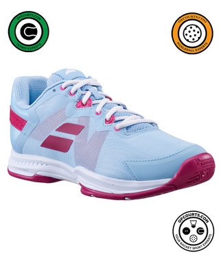 Babolat SFX3 AC Women's Tennis Shoe - Blue/Pink