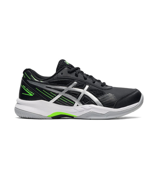Asics Gel-Game 8 GS Kids Shoe - Black/Pure Silver