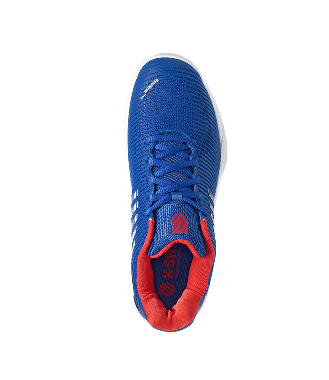 K-Swiss Ultrashot 3 Men's Tennis Shoe - Blue/Red/Yellow @ Lowest Price