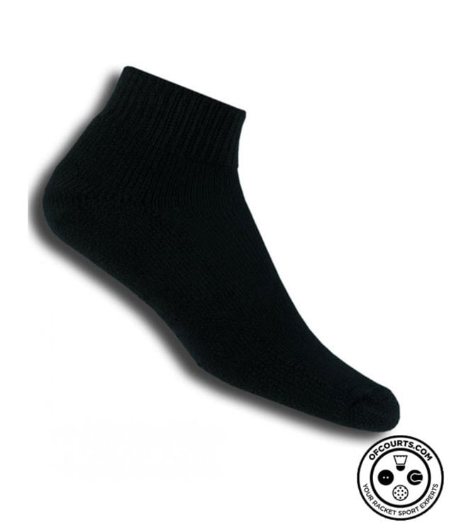 Thorlos TMX Mini Crew Tennis Socks (Black)