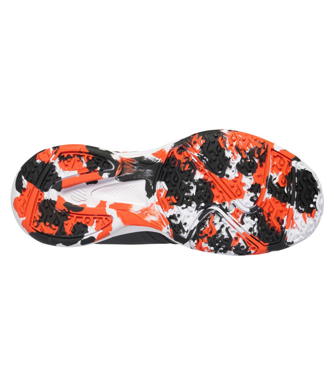 K-Swiss Court Express OMNI Kid's Shoe (Jet Black/Spicy Orange)