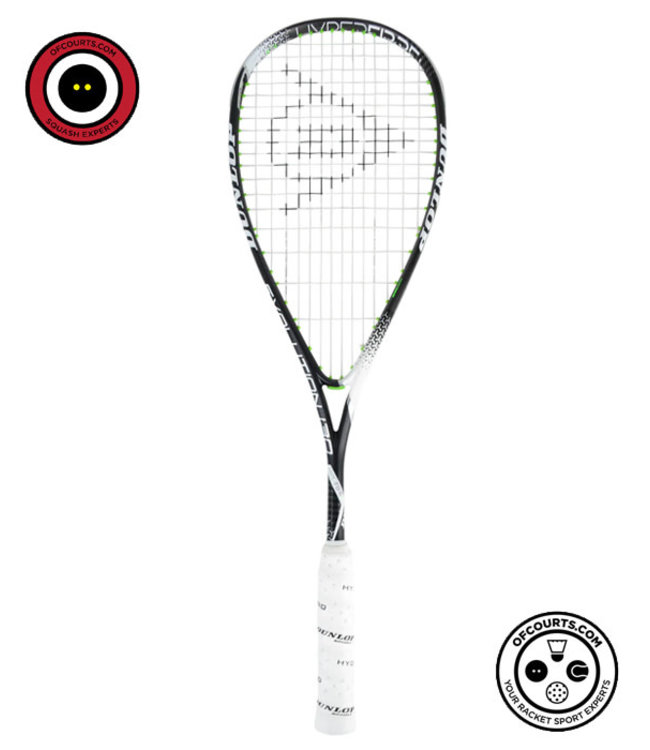 Dunlop Hyperfibre + Evolution Squash Racket