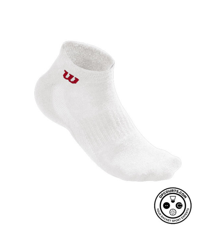 Wilson Mens Quarter Sock White