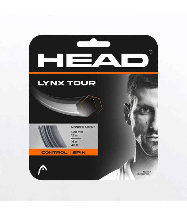 Head Lynx Tour 16g Black Tennis String