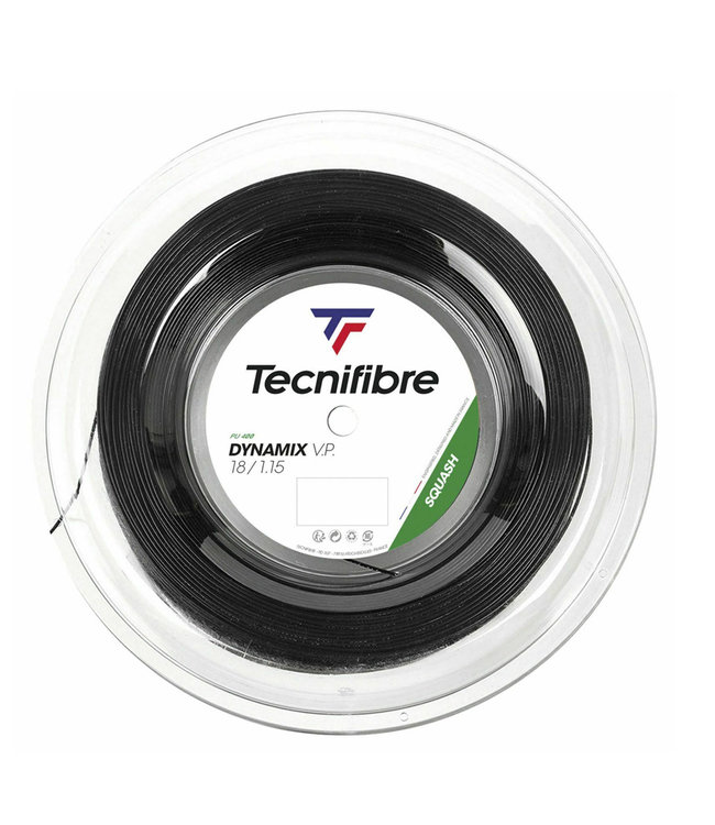 Tecnifibre Dynamix VP 18 Squash String Reel (Black)