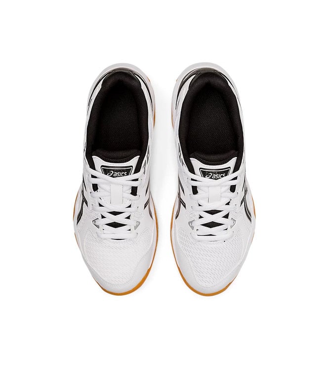 Asics Gel Rocket 10 Women's Indoor Shoe - White/Black @ Lowest Price