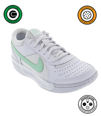 NIke Court Zoom Lite 3 Women's Tennis Shoe - White/Mint Foam