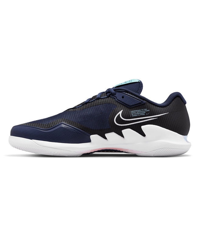 NIke Court Air Zoom Vapor Pro Men's Tennis Shoes - Midnight Navy / White