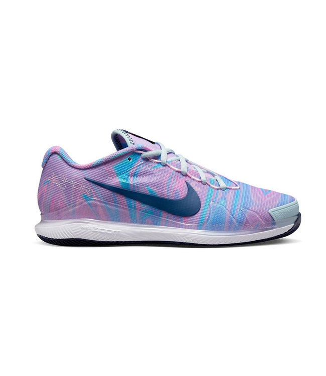 NIke Court Air Zoom Vapor Pro Women's Tennis Shoe - Glacier Blue/Midnight Navy