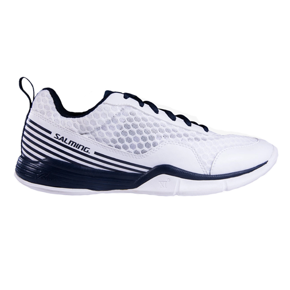 Chaussures de handball indoor femme Salming Viper SL - blanc/noir/cyan