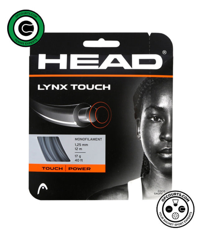 Head Lynx Touch 17 Tennis String - Black