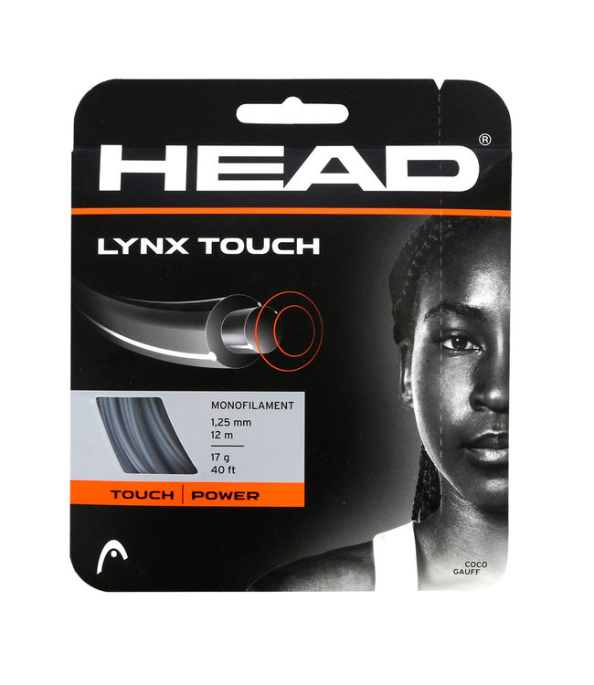 Head Lynx Touch 17 Tennis String - Black