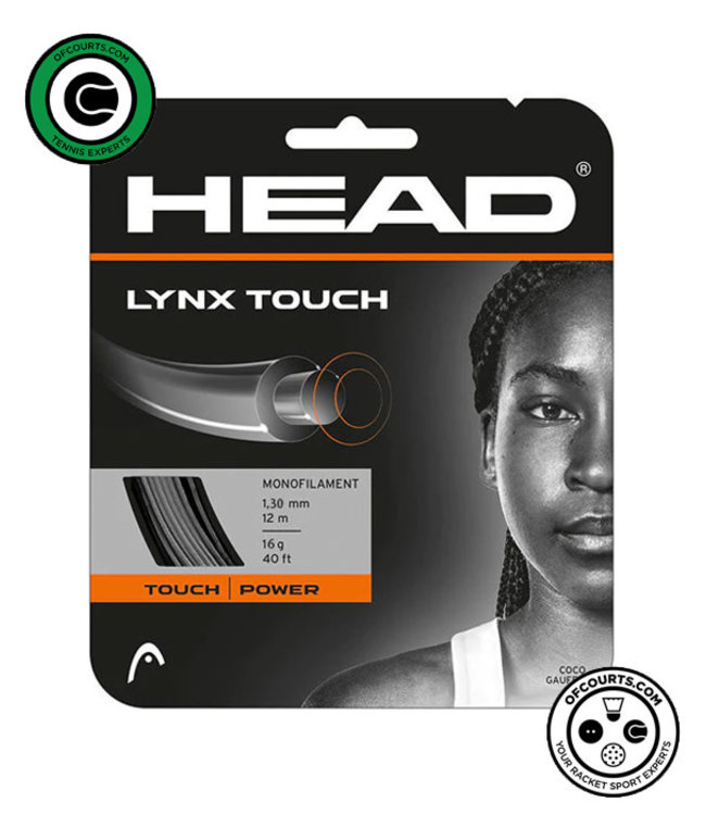 Head Velocity MLT 16 Tennis String (Black)