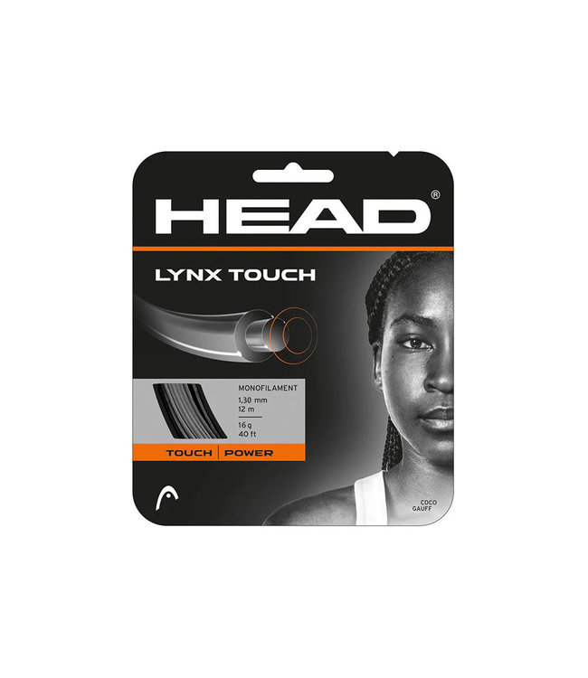 Head Lynx Touch 16 Tennis String - Black