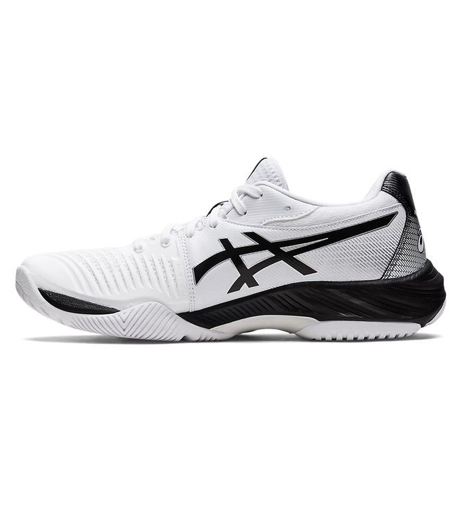 Asics Netburner Ballistic FF 3 Men's Indoor Shoe - White/Black