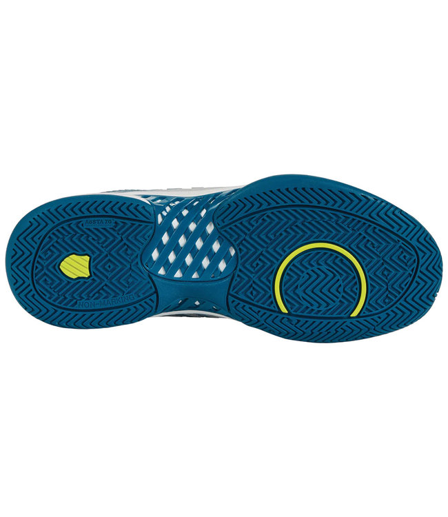 K-Swiss Hypercourt Express 2 Men's Tennis Shoe - White/Primrose