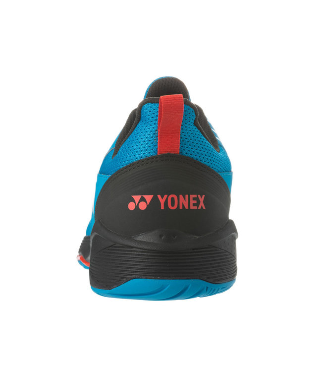 Yonex Power Cushion Sonicage 3 Wide Tennis Shoe - Blue/Black