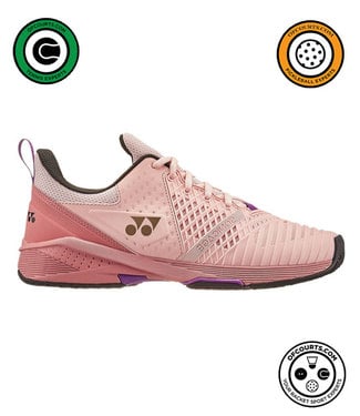 Yonex Sonicage 3 Womens Tennis Shoe - Pink/Beige