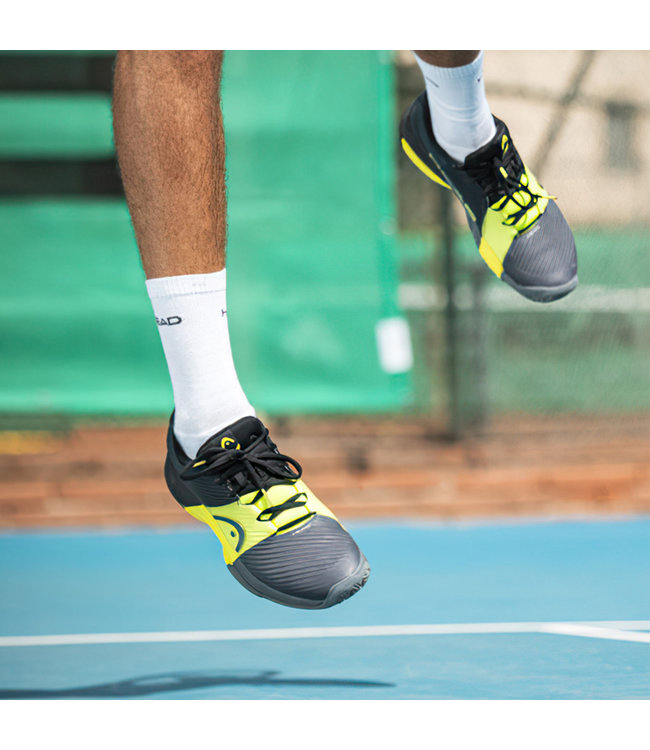 Head Revolt Pro 4.0 Men's Tennis Shoe - Black/Yellow @ Lowest Price