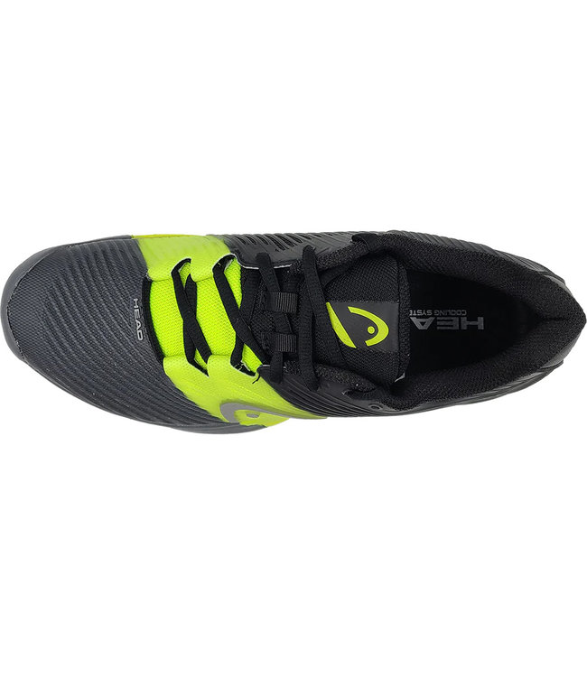 Head Revolt Pro 4.0 Men's Tennis Shoe - Black/Yellow @ Lowest Price