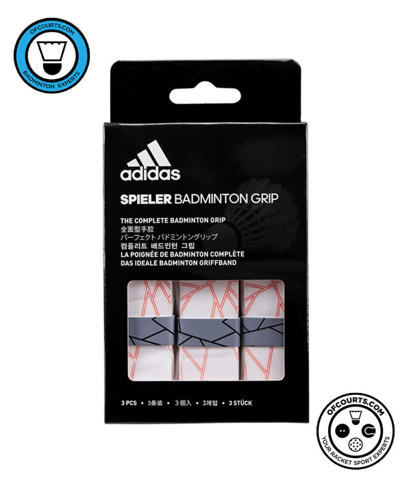 Adidas Spieler Badminton Grip White Orange Of Courts