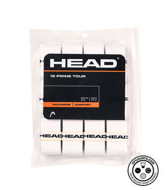 Head Prime Tour Overgrip 12 Pack - White