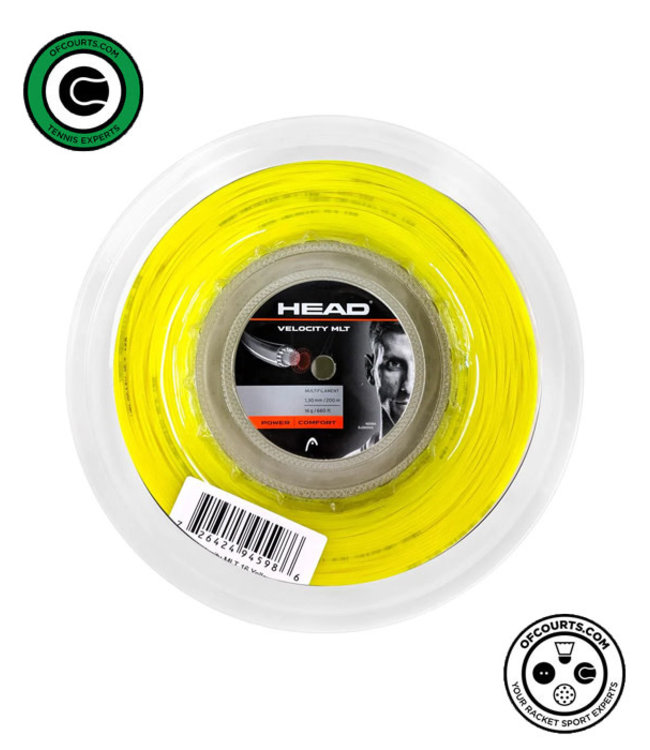 Head Velocity MLT 16G 200m Reel - Yellow