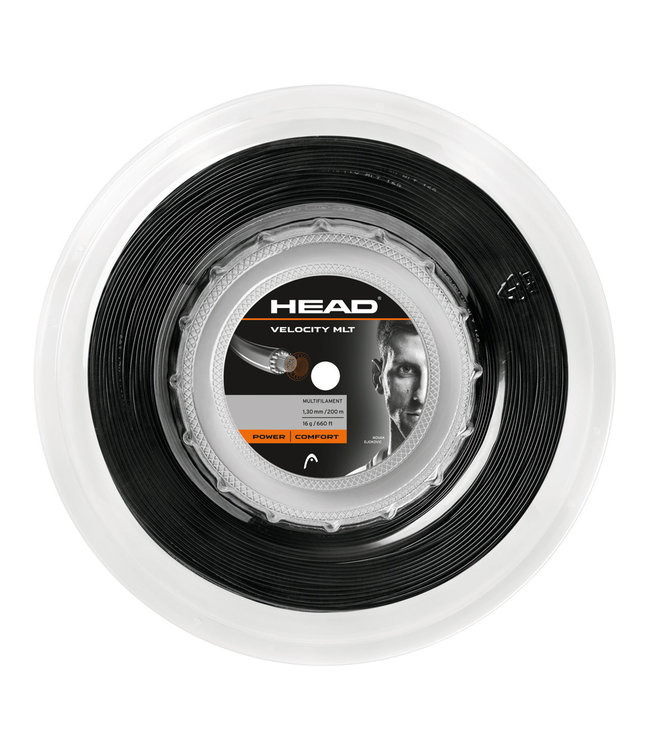 Head Velocity MLT 16G 200m Reel - Black