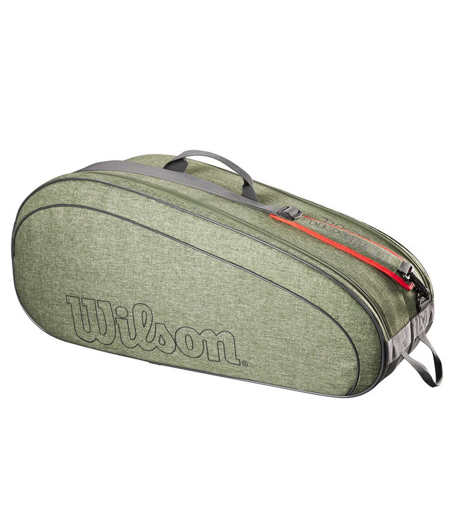 Wilson Team 6 Pack Tennis Bag - Heather Green