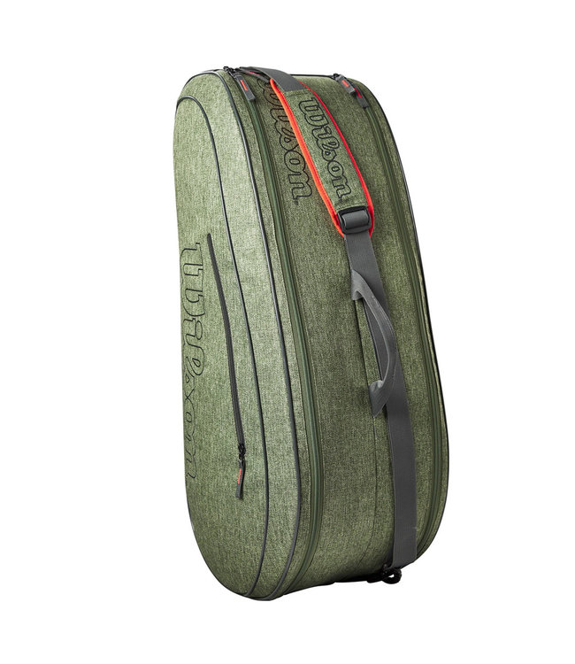 Wilson Team 6 Pack Tennis Bag - Heather Green