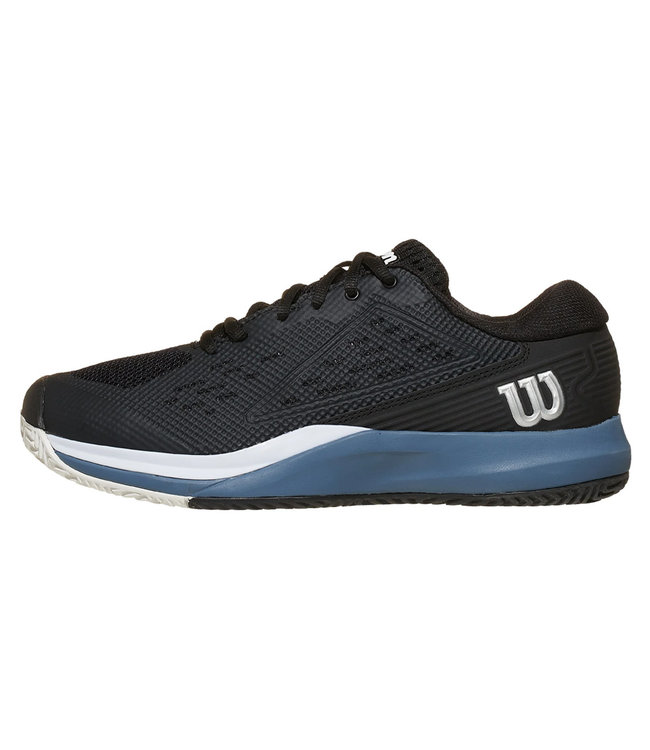 Wilson Rush Pro Ace Men's Tennis Shoes - Black/China Blue