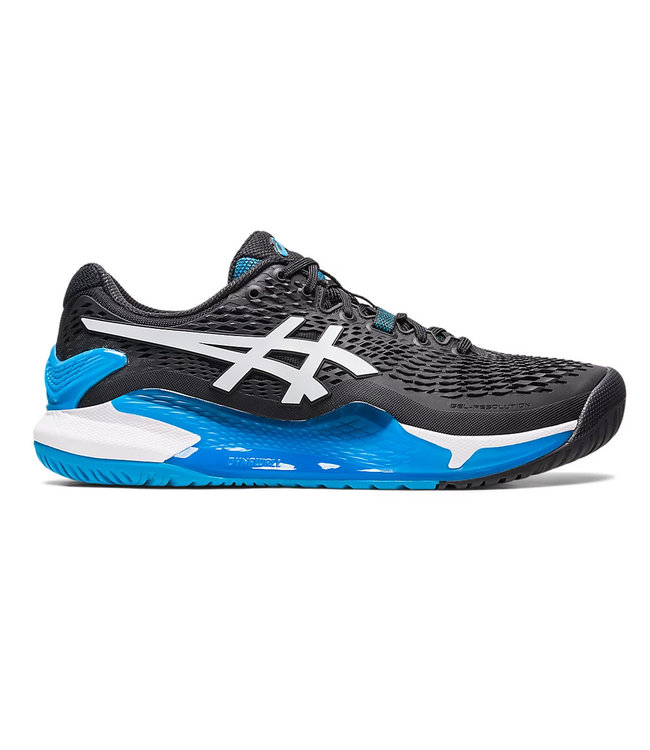 Asics Gel Resolution 9 Men's Tennis Shoe - Black/White