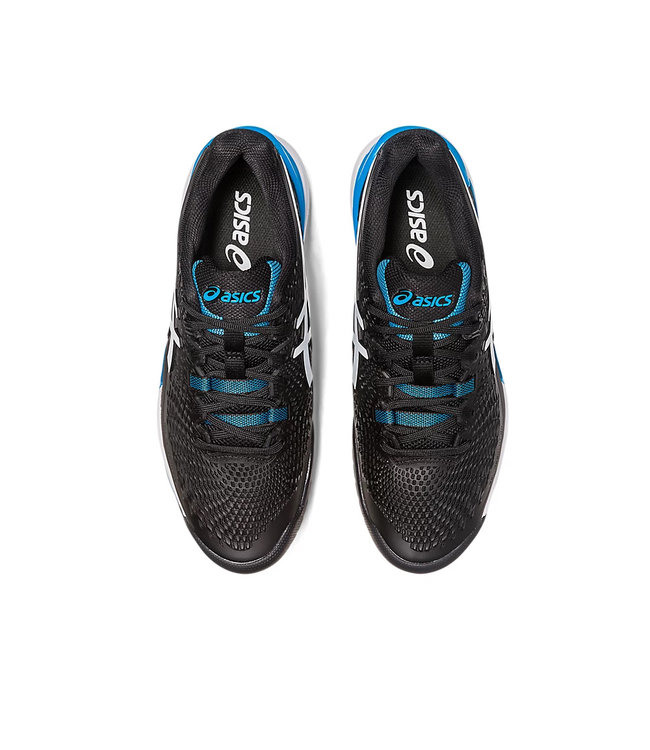 Asics Gel Resolution 9 Men's Tennis Shoe - Black/White