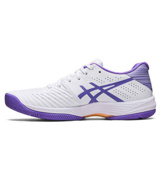 Asics Solution Swift FF Women's  Tennis Shoe - White/Amethyst