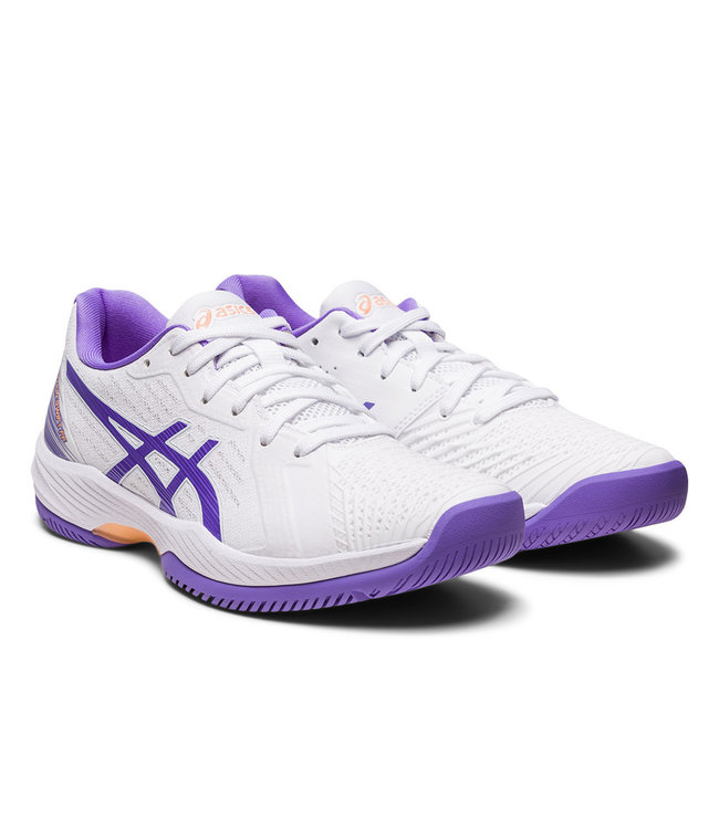 Asics Solution Swift FF Women's  Tennis Shoe - White/Amethyst