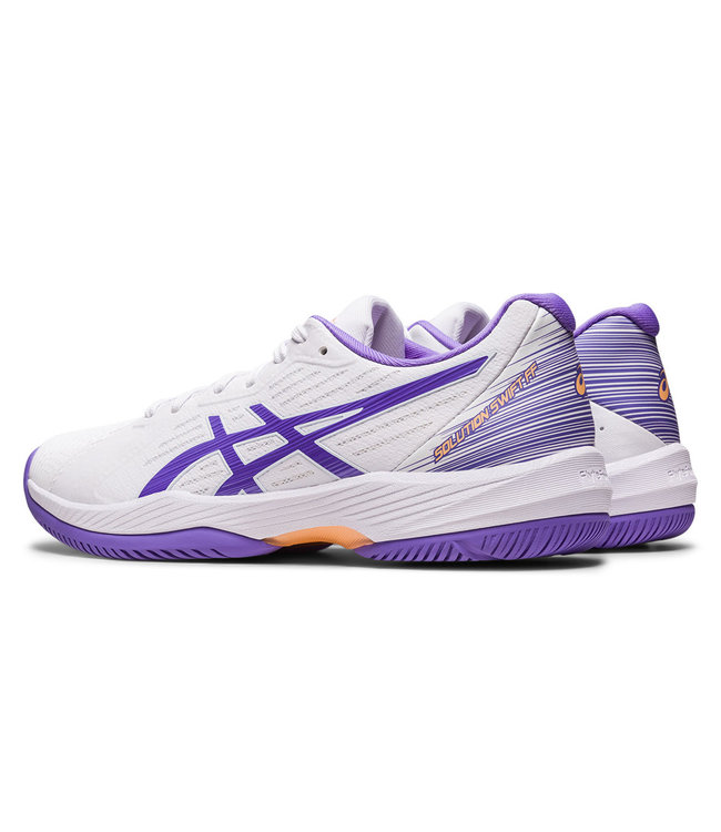 Asics Solution Swift FF Women's  Tennis Shoe - White/Amethyst
