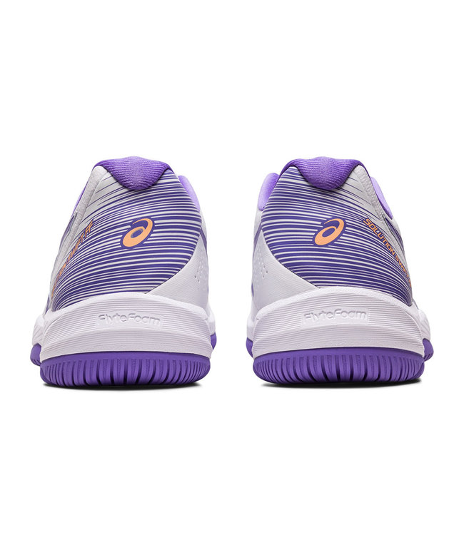 Asics Solution Swift FF Women's  Tennis Shoe - White/Amethyst
