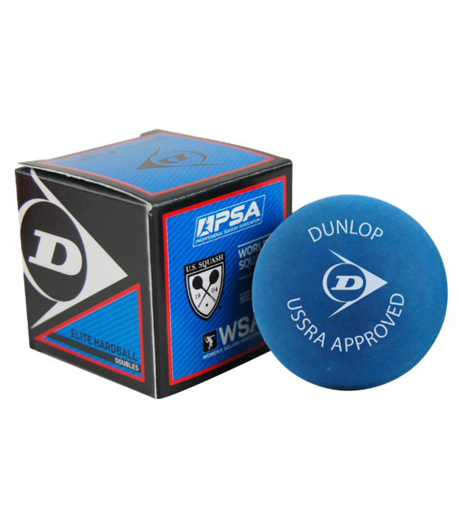 Dunlop Elite Hardball Doubles Squash Balls (12 balls)
