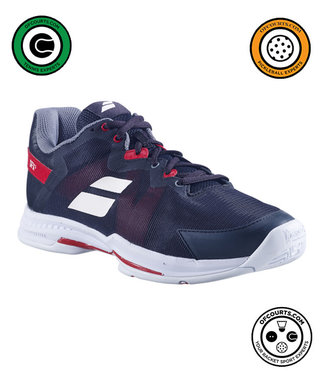 Babolat SFX3 All Court Men's Tennis Shoe - Black/Red
