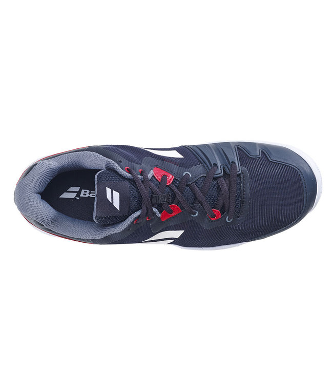 Babolat SFX3 All Court Men's Tennis Shoe - Black/Red