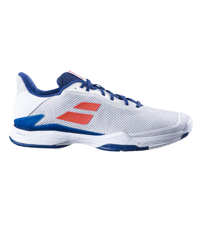 Babolat Jet Tere Mens Tennis Shoe - White/Blue