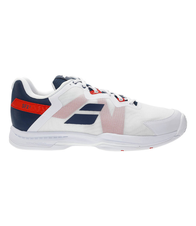 Babolat SFX3 Men's  Tennis Shoe - White/Estate Blue