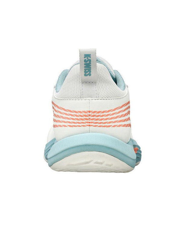 K-Swiss Speedtrac Junior Tennis Shoe - White / Nile Blue