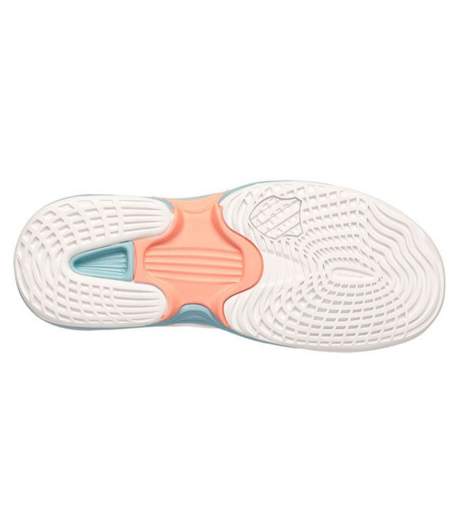 K-Swiss Speedtrac Junior Tennis Shoe - White / Nile Blue