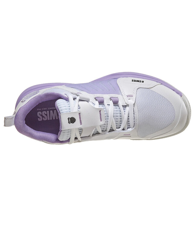 K-Swiss Ultrashot Team Women's Shoe- White/Purple