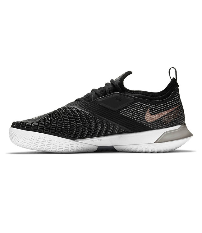 NIke Court React Vapor NXT Women's Shoe - Black/Metallic Red Bronze