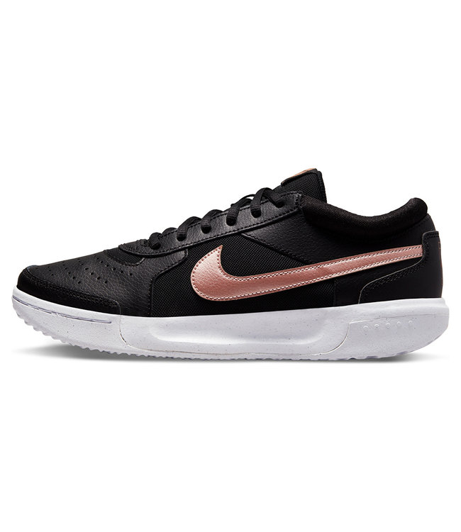 NIke Court Zoom Lite 3 Women's Shoe - Black/Metallic Red Bronze