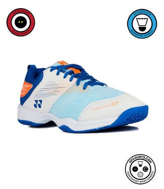 Yonex Power Cushion 37 Men's Shoe - White/Blue